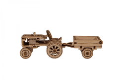 Wooden city 3D puzzle Szupergyors amerikai traktor vontatóval