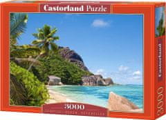 Castorland Trópusi tengerpart puzzle, Seychelle-szigetek 3000 darab
