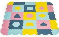 EcoToys hab puzzle formák pasztell SX pasztell színű, élekkel