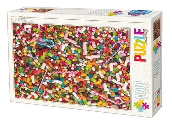 D-Toys Puzzle édességek 1000 darab