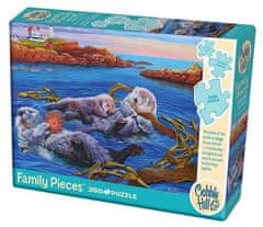 Cobble Hill Családi kirakó Sea Otter Family 350 darab