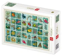 D-Toys DEICO puzzle minta: vízi állatok 1000 darab