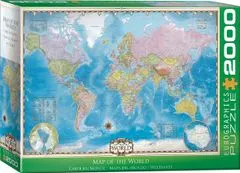 EuroGraphics Puzzle világtérkép 2000 darab