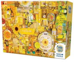 Cobble Hill Puzzle A szivárvány színei: Sárga 1000 darab