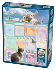 Cobble Hill puzzle takaró cicákkal 500 darab