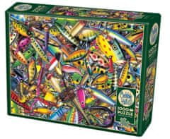 Cobble Hill Horgászat Glitter Puzzle 1000 darabos puzzle