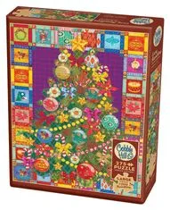 Cobble Hill karácsonyfa puzzle XL 275 darab