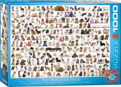 EuroGraphics Puzzle World of Dogs 1000 darabos puzzle