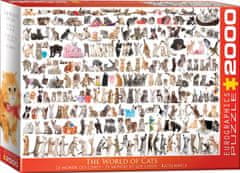 EuroGraphics Puzzle Macskák világa 2000 darab