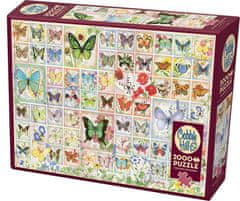 Cobble Hill Puzzle Pillangók és virágok 2000 darab