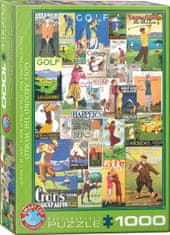 EuroGraphics World Golf Puzzle 1000 darabos puzzle