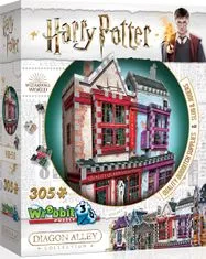Wrebbit 3D puzzle Harry Potter: Első osztályú kviddicsfelszerelés és Slug & Jiggers patika 305 db