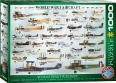 EuroGraphics I. világháborús repülőgép puzzle 1000 db