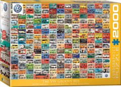 EuroGraphics Puzzle VW Groovy Bus 2000 darab