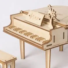 Robotime fából készült 3D puzzle zongora