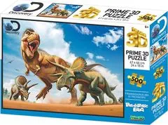 Prime 3D Puzzle T-Rex vs. Triceratops 3D 500 darab 500 darabos puzzle
