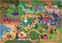 Clementoni Puzzle Story Maps: Alice Csodaországban 1000 db
