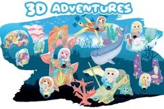 EDUCA 3D puzzle A tengeri tündérek királysága 63 darab