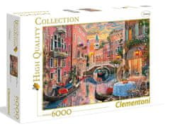 Clementoni Naplemente puzzle Velencében 6000 darab