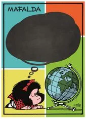 Clementoni Puzzle tábla Mafalda 1000 darab