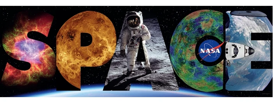Clementoni Panoráma puzzle űr: NASA 1000 darab