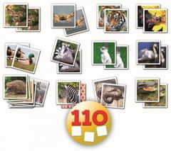 EDUCA Pexeso Állatok 110 kártya