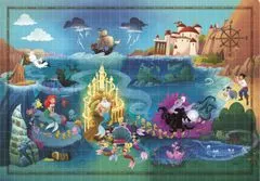 Clementoni Puzzle Story Maps: A kis hableány 1000 darab