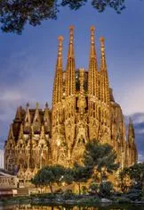 EDUCA Puzzle Sagrada Familia, Barcelona (Spanyolország) 1000 darabos puzzle