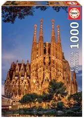 EDUCA Puzzle Sagrada Familia, Barcelona (Spanyolország) 1000 darabos puzzle