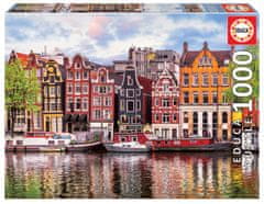 EDUCA Puzzle Dancing Houses, Amszterdam 1000 darabos puzzle