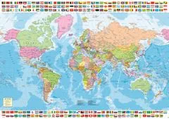 EDUCA Puzzle Politikai világtérkép 1500 darab