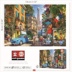 EDUCA Puzzle Old Paris streets 4000 darab
