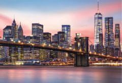 EDUCA Világító puzzle Brooklyn híd, New York 1000 darab