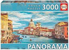 EDUCA Canal Grande panoráma puzzle, Velence 3000 darab
