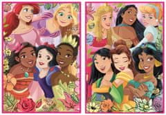 EDUCA Puzzle Disney hercegnők 2x500 db