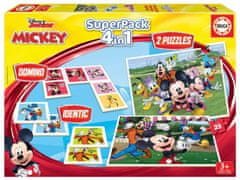 EDUCA Mickey és barátai 4v1 játékkészlet
