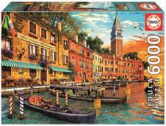 EDUCA Puzzle San Marco naplementében 6000 darab