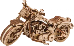 Wooden city 3D puzzle Motorkerékpár Cruiser V-Twin 168 darab