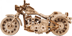 Wooden city 3D puzzle Motorkerékpár Cruiser V-Twin 168 darab