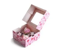 Ibili Candy doboz - rózsaszín 2db 16x16cm