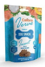Calibra Dog Verve ropogós snack rovar és lazac 150g
