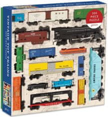 Galison Puzzle Vintage Trains 300 darab