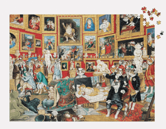Galison Puzzle Tribuna Uffizi macskákkal 1500 darabos kirakós játék