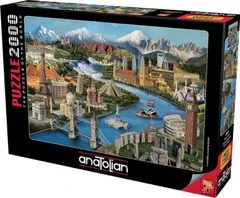 AnaTolian Puzzle A világ csodái 2000 db