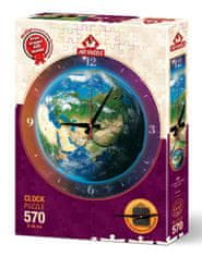 Art puzzle Puzzle Clock World 570 darab (kerettel együtt)