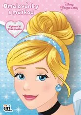 Jiri Models Színező oldal Disney Princesses maszkkal