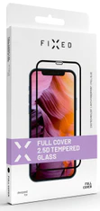 FIXED Full-Cover edzett védőüveg Apple iPhone 14 Pro Max készülékhez, a képernyő egész felületére ragasztható, FIXGFA-931-BK, fekete