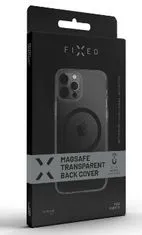FIXED MagPurity hátlapi védőtok Magsafe támogatással Apple iPhone 15 Pro készülékhez FIXPURM-1202-BK, átlátszó