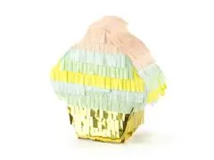 Piñata - muffin, 9x10x3,5cm - PartyDeco