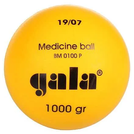 Gala  BM P műanyag orvosi labda 600 g Súly: 1 kg